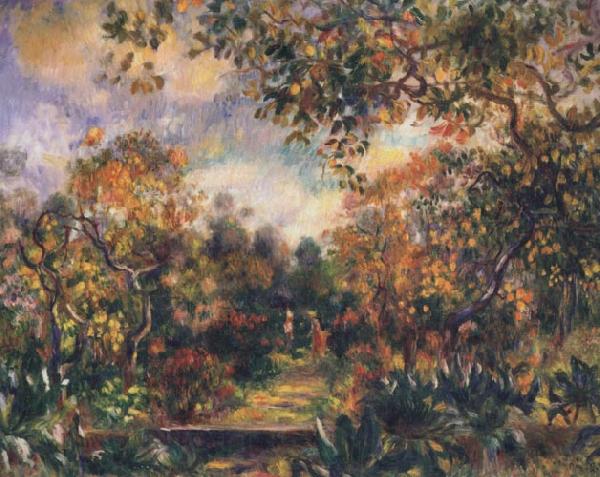 Pierre Renoir Landscape at Beaulieu France oil painting art